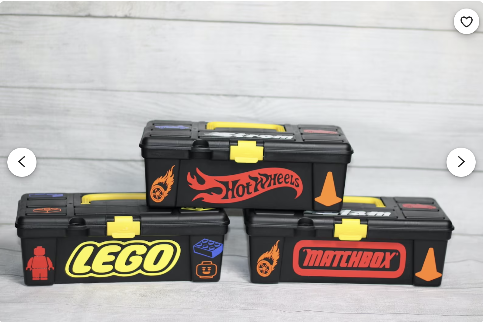 Personalized Hotwheels Inspired Carrying Storage Case